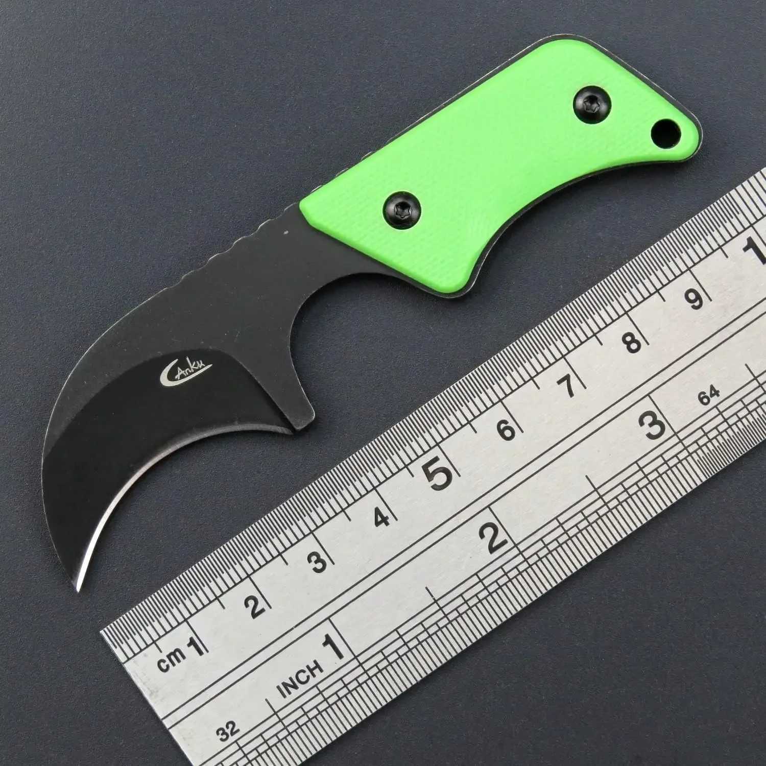 Taktiska knivar Eafengrow C1294 Fixat bladkniv 9CR18MOV BLADE G10 HANDT EDC Tool Neck Knife för utomhuscamping Vandring med Kydex Sheathl2403