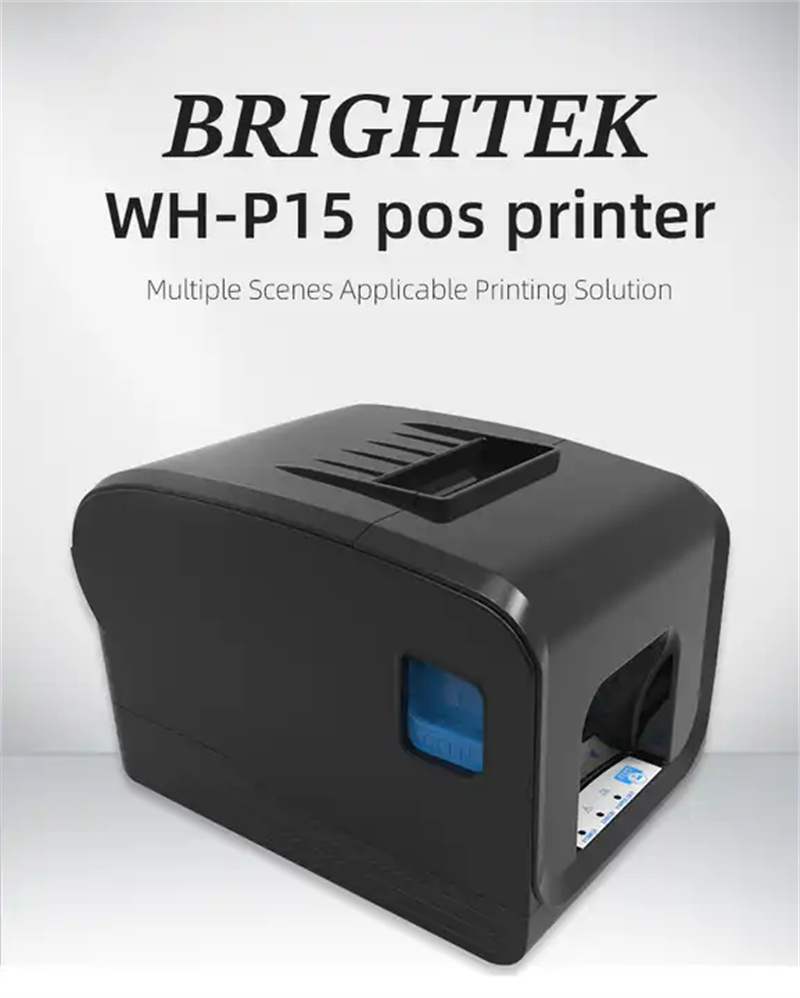 58 mm POS thermische bonprinter Autosnijder met seriële USB LAN Blue Tooth P15