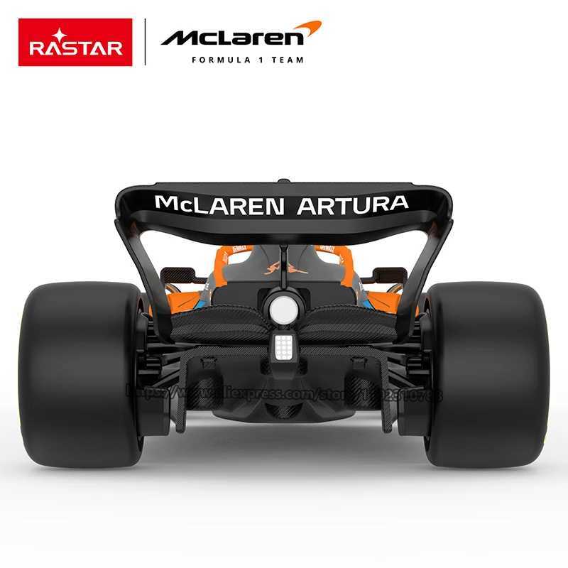 Diecast Model Cars Rastar 2022 F1 MCLAREN MCL36＃4 Lando Norris Racing Model 1 24 Alloy Diecast Model Collection Gifts Toys for Adultl2403