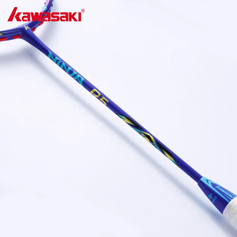 Raquetes de badminton profissionais Ninja R5 em fibra de carbono estilo ataque 18-28LBS 240304