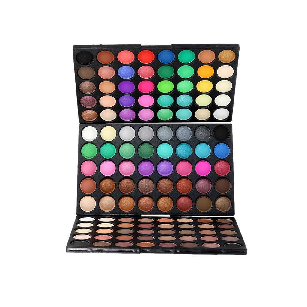 Palette d'ombres à paupières, 120 couleurs, scintillantes, mates, Kit de maquillage, cosmétiques de beauté, BoxL2403