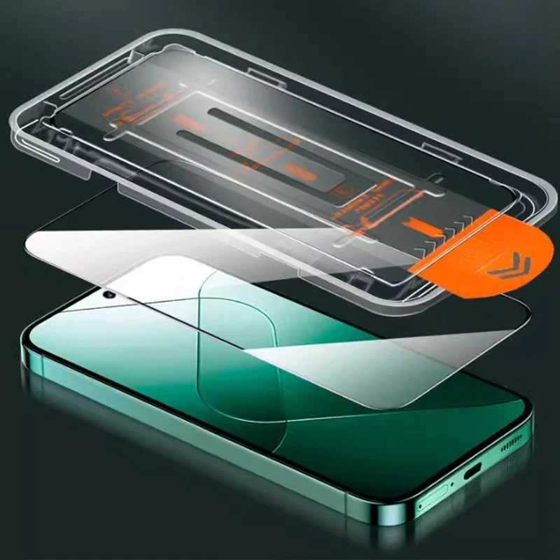 Easy Installation Tempered Glass For Xiaomi 14 Dust Bubble Free Premium Screen Protector for Xiaomi 13 12T 12T Pro Mi 14 Glass