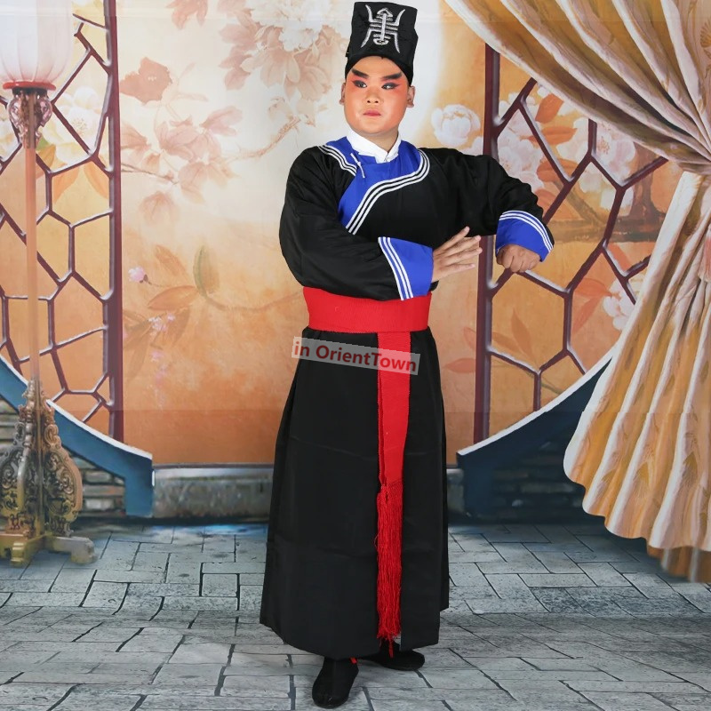 Spada yamen dell'opera di Pechino di alta qualità Abbigliamento uomo Opera Ufficiale di polizia costume film drammatico TV Stage guerriero abbigliamento tolleranza Uniforme