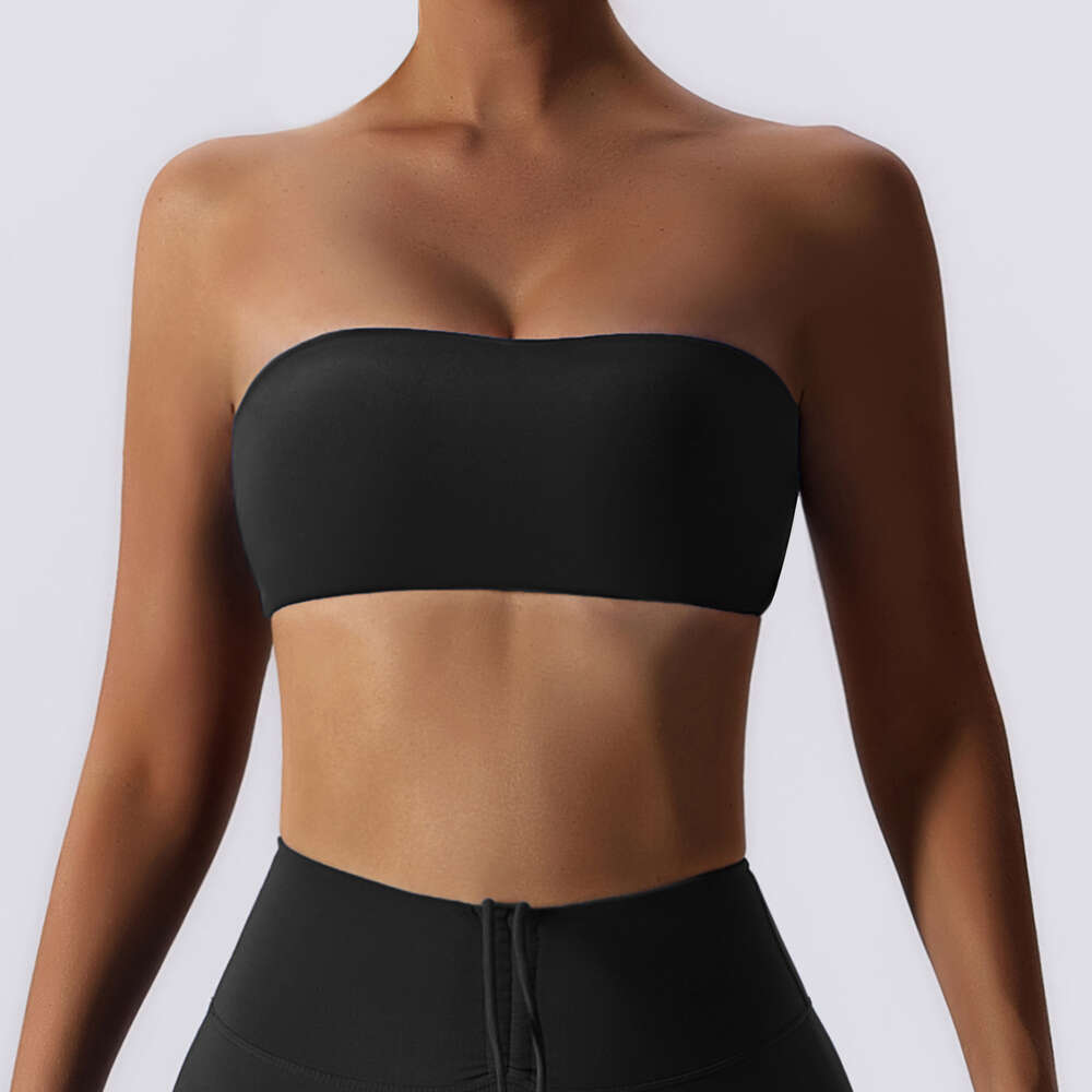 Lu Align Align Lu Lemon femmes soutiens-gorge sans bretelles haut rembourré extensible Fiess dessus de yoga soutien-gorge vêtements de sport vêtements d'exercice sous-vêtements de sport s 2024