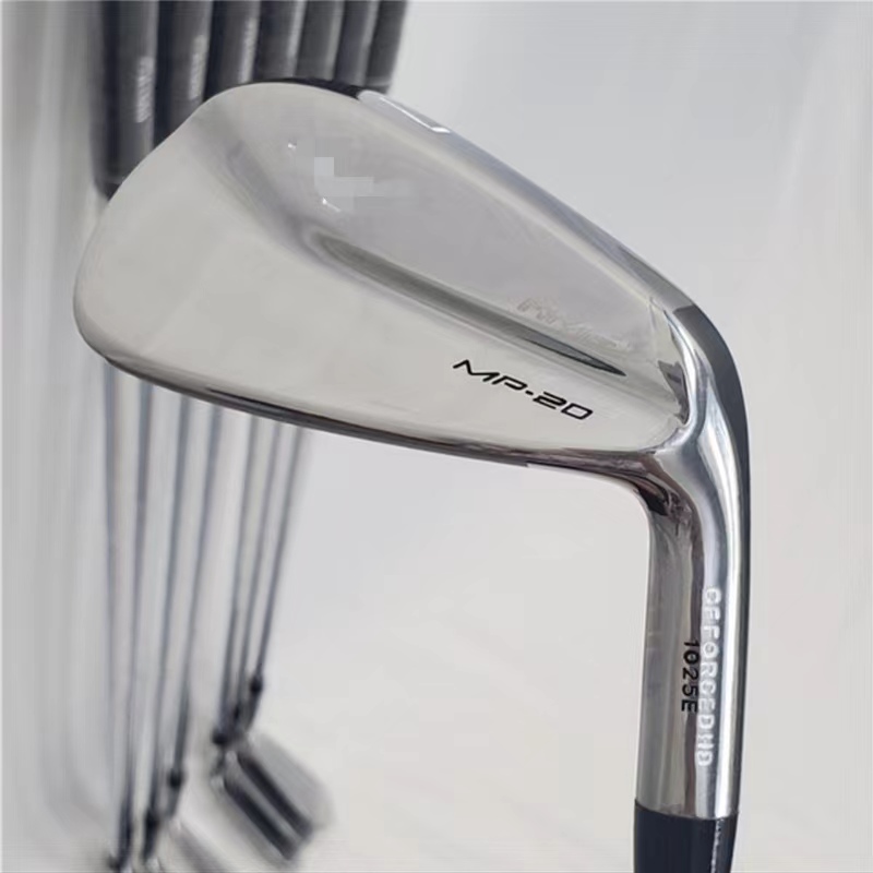 DHL UPS New Men Golf ClubsゴルフアイアンMP20アイアンズホットメタルセット3-9pフレックススチールシャフトヘッドカバー付き