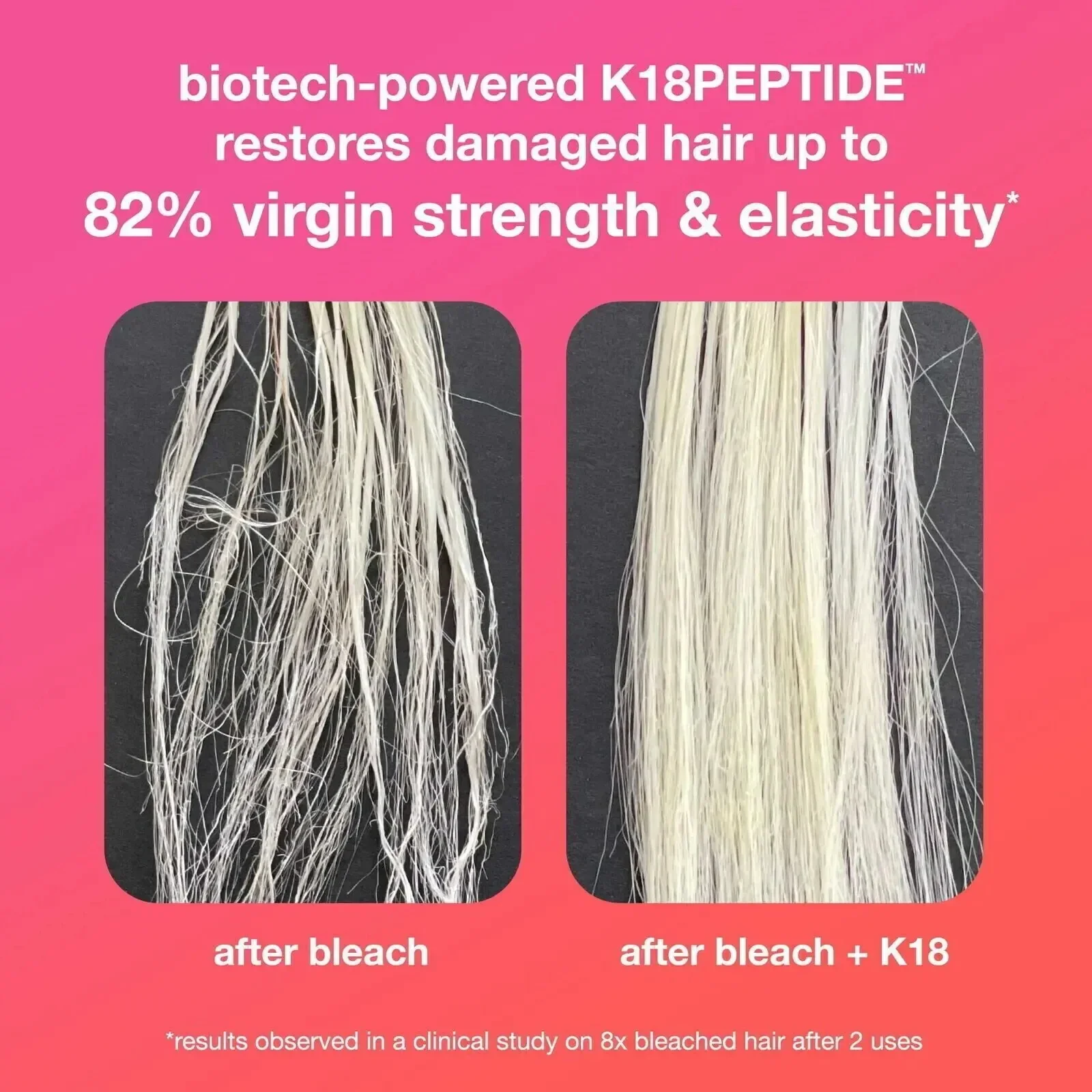 K18 Leave-in K18 Molecular Repair K18 Repair Hair Mask للتلف من الإصلاح التبييض 50 مل.