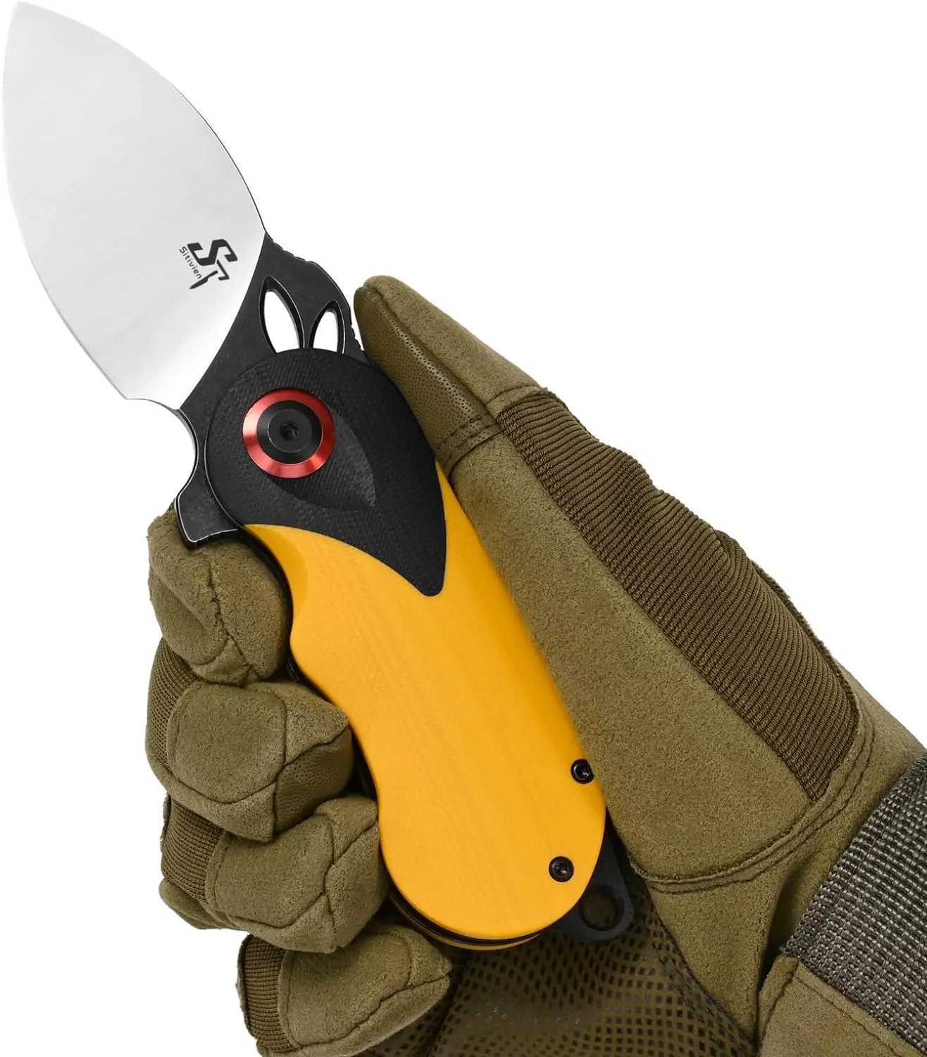 Tactical Knives Sitivien ST159 Folding Knife K110 Steel Blade G10 Handle EDC Tool Pocket Knife for Working Outdoor Camping Hiking FishingL2403