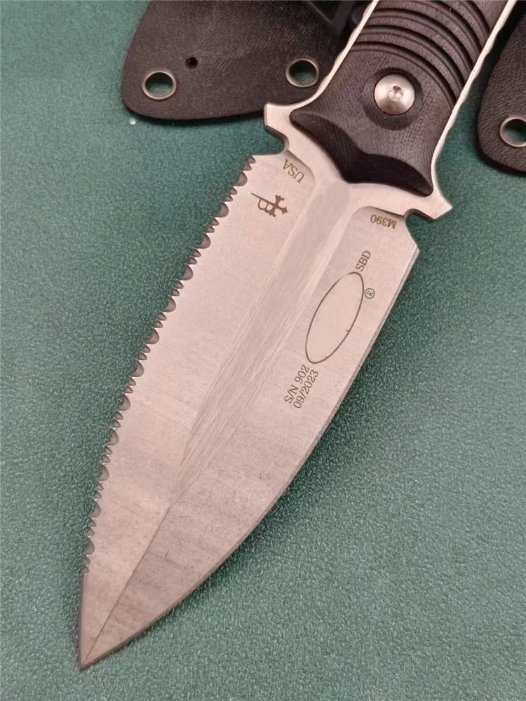 Nya 3 stilar Tech-Micro Borka-blad SBD201 D/E Taktisk fast kniv 4.33 