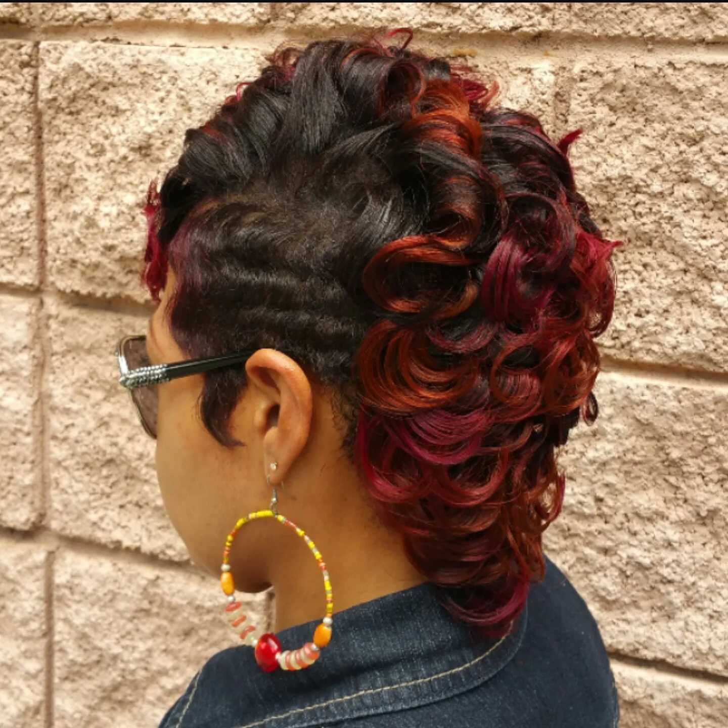 Synthetic Wigs BeiSDWig Short Ombre Burgundy Hair Wigs for Black Women Afro Curly Hairstyles for Women Pixie Cut Wigs with Curly Bangs 240328 240327