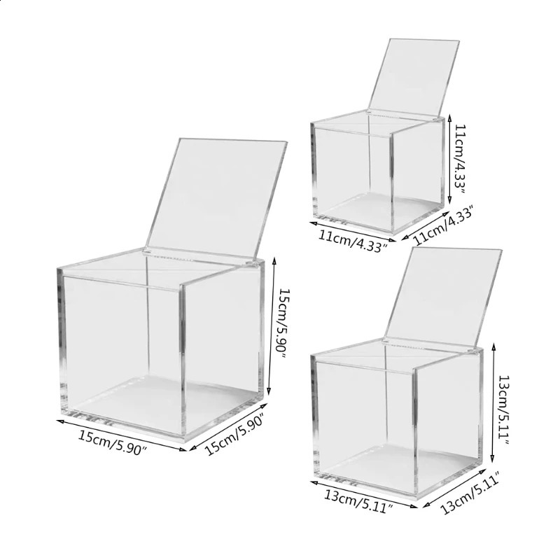 Acryl-Kapsel-Kaffee-Aufbewahrungsbox, Kaffeepad-Becherhalter, nordischer transparenter staubdichter Koffer mit Deckel-Organizer 240307