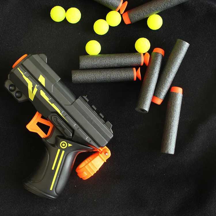 Игрушечный пистолет, маленький пистолет, мини-CS, Desert Eagle Ball, пуля, имитация мальчика, мягкая пуля, соответствующий пистолет, комбинация мишеней для KidL2403