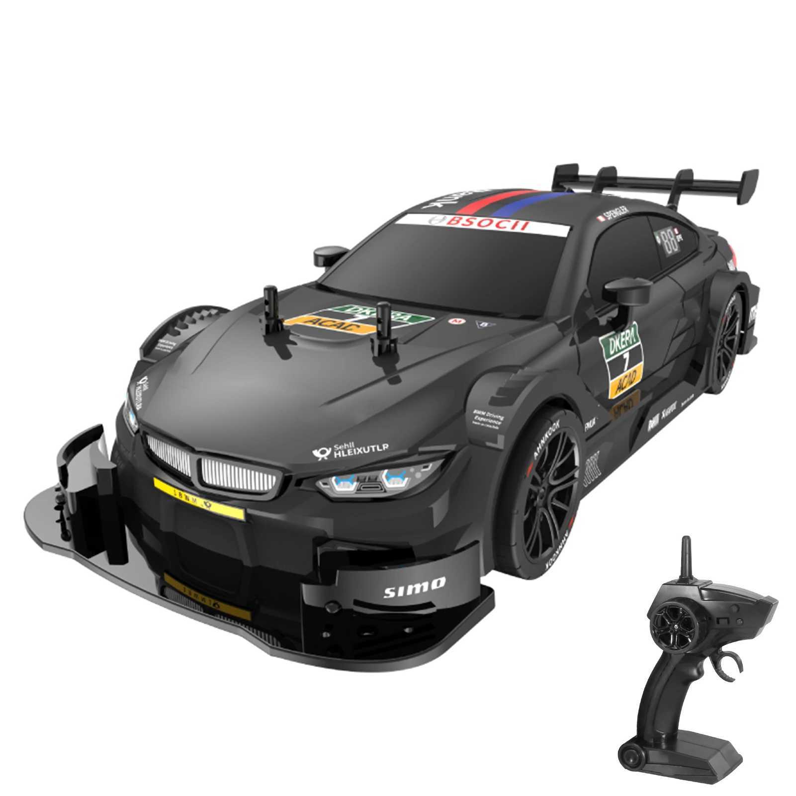 Auto elettrica/RC 1/16 RC Drift Car 1/16 Auto telecomandata 2.4GHz 4WD Auto da corsa telecomandata Regalo bambini bambini Hobby Giocattoli auto regaliL2403