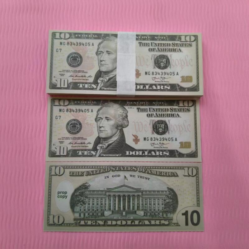 Fake Money Movie Prop Money Bar prop Party US uk euro aud Dollar Euros Pound English Realistic Toy Bar Copy Currency /pack