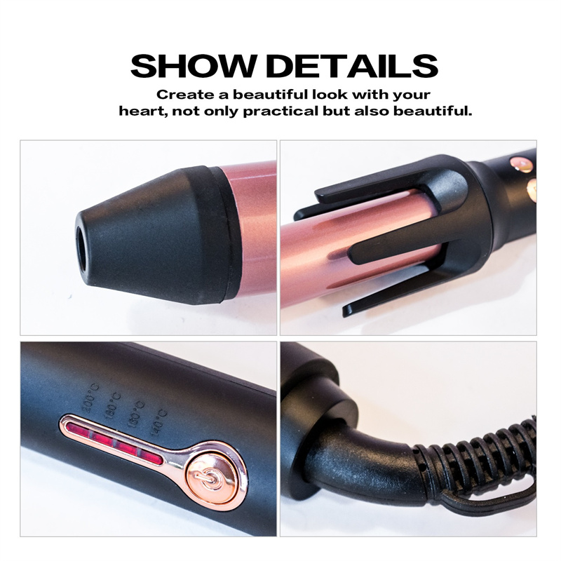 Keramiska stylingverktyg Professional 110-220V Hår curling järn Ceramic Curler Electric Hair Curler Roller Curling Wand Hair Waver Styling Tools Styler