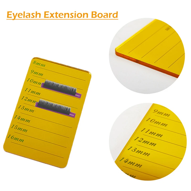 Outils 1 pièce Extensions de faux cils épandeur acrylique porte-cils Extensions de cils plateau de colle Table de distribution d'épilation