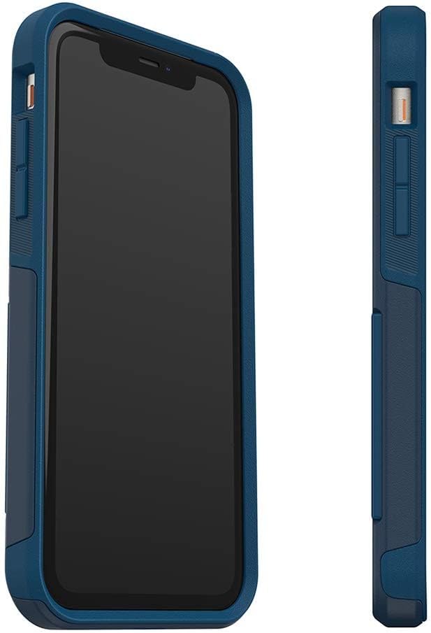 IPhone 11 Commuter Series Case - BESPOKE WAY BLAZER BLUE/STORMY SEAS BLUE, Slim & Tough, Pocket-Friendly, with Port Protection