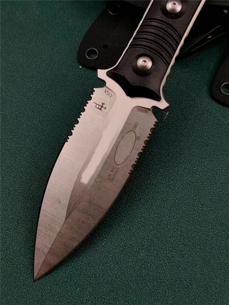 Nya 3 stilar Tech-Micro Borka-blad SBD201 D/E Taktisk fast kniv 4.33 