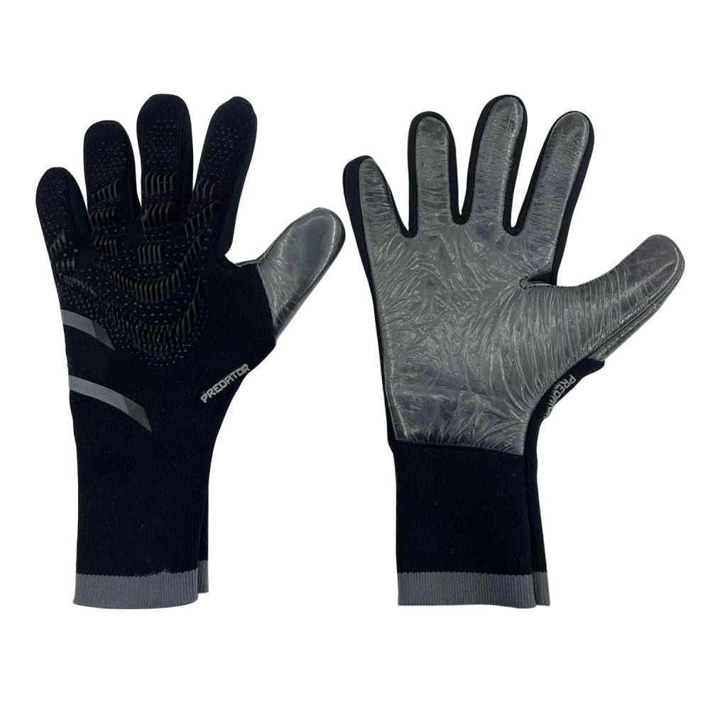 24 nouveaux gants de gardien de but Protection des doigts Gants de football professionnels pour hommes Gants de football de gardien de but épaissis pour adultes et enfants