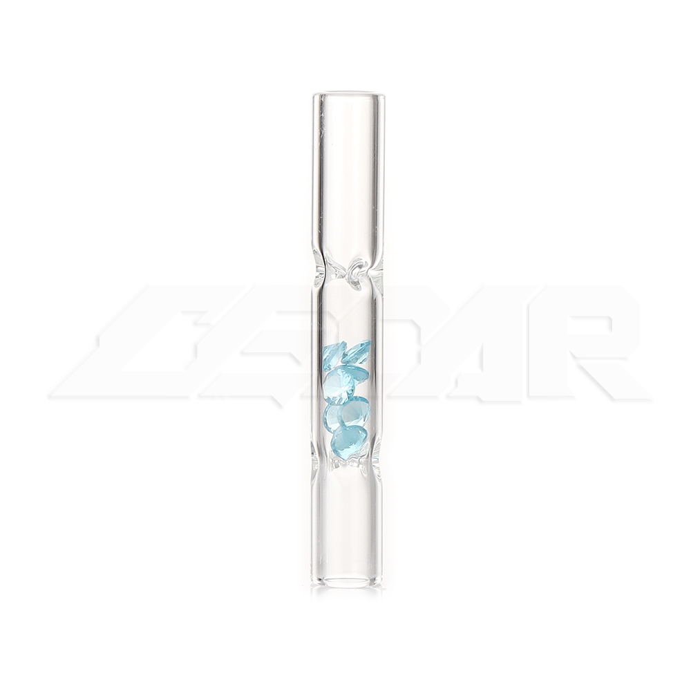 Punte filtro bocca in vetro con accessori sigarette con punta rotante filtro bocchino sigaretta da 3,1 pollici diamantato