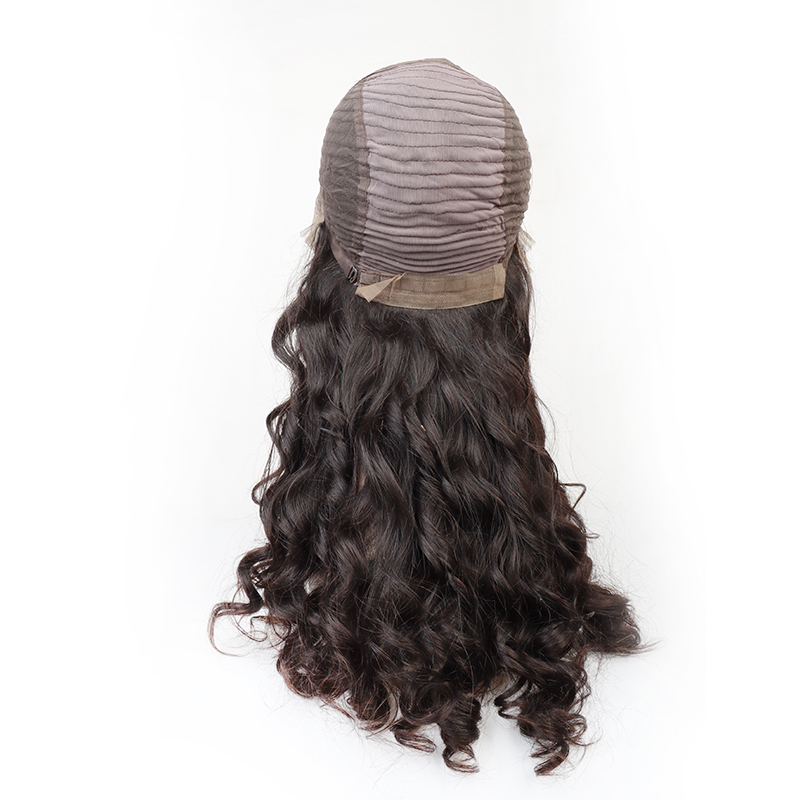 100% ludzkich włosów hurtowa AC Curly podkreślenie 13x6 przezroczyste koronkowe peruki ludzkie włosy 10a, 12A Virgin Lace Pertal