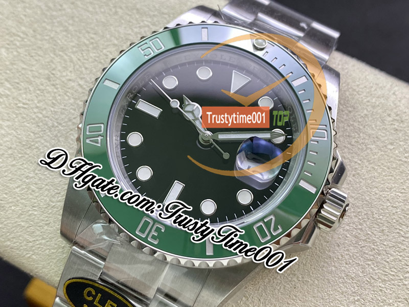 41mm 126610 VR3235 Otomatik Erkekler İzle Temiz CF Siyah Seramikler Çerçeve Siyah Arama Nokta İşaretleri 904L Çelik Paslanmaz Bilezik Süper Sürümü TrustyTime001 Bilgi saati