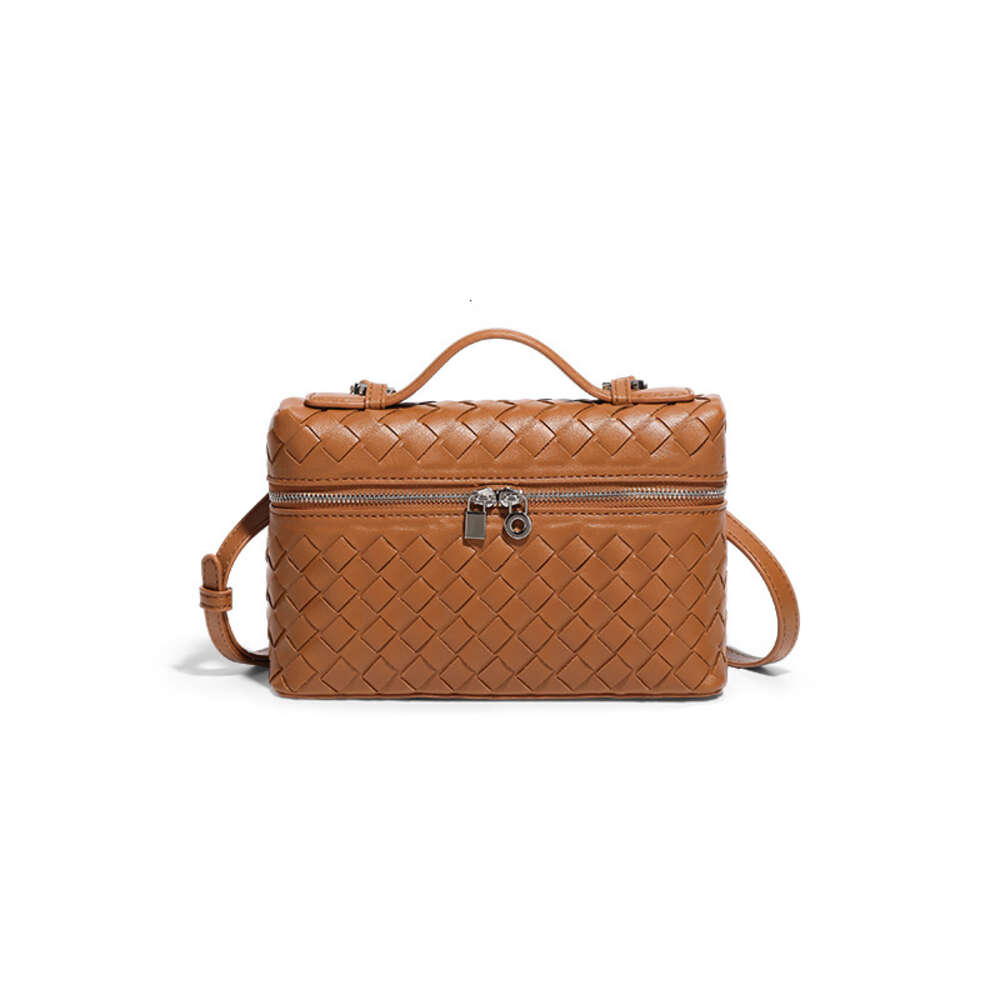 Store Hochwertiges Design, Tasche, Ende, Lunchbox, Herbst, neu, gewebt, modisch und leicht, Luxus-Einzelschulter-Crossbody-Textur, vielseitige Handtasche