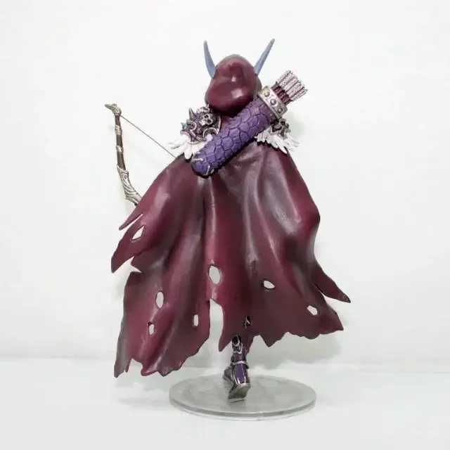 Anime Manga Sylvanas Windrunner figuren uit het model van de vrouw zabawki z PVC met een grote waarde voor de decoratie van stou 240319