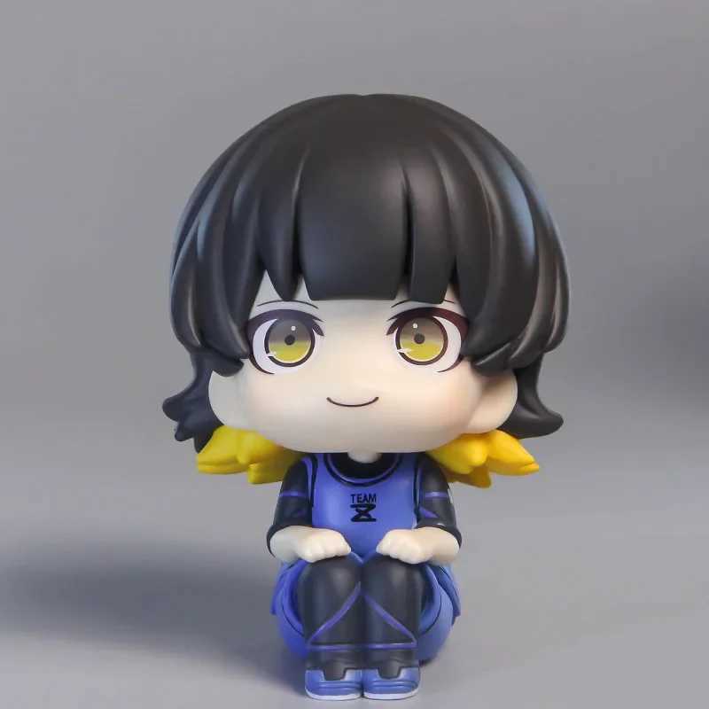 Anime Manga Isagi Yoichi Bachira Meguru figurki Anime Mini lalka pikarska figurka PVC zabawki la decorazione della casa stou na prezenty 240319