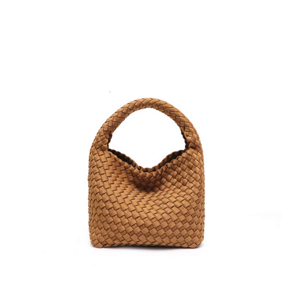 Sac à main tissé de haute qualité avec panier à légumes de niche, sensation haut de gamme, fermeture éclair cent fois, bandoulière à une épaule à la mode