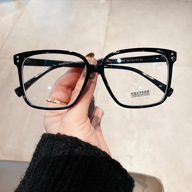 holdone Sunglasses Frames Vintage Retro Square Shape Glasses Woman Blue Light Blocking Women's Eyeglasses Selling Computer Office Glass