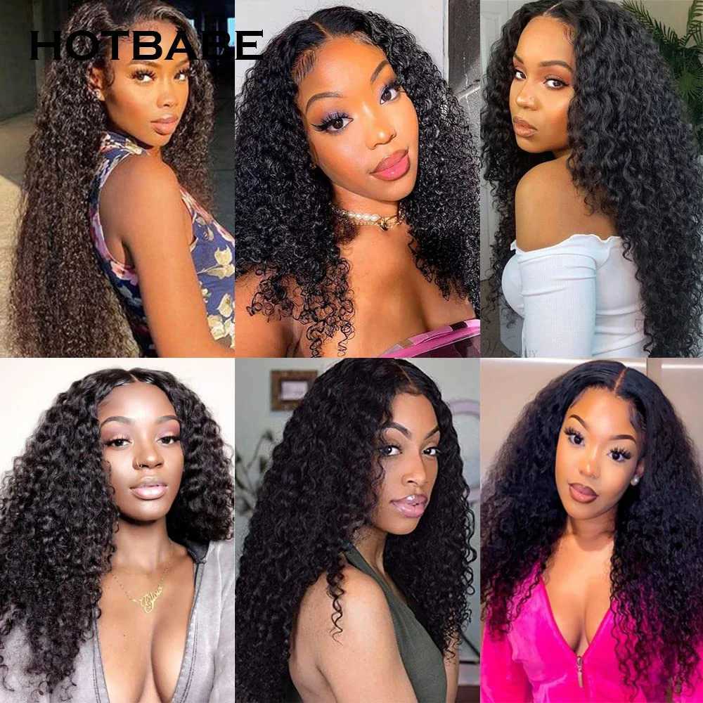 Synthetic Wigs Human Chignons 13x4 Lace Front Wig Water Wave Lace Frontal Wigs For Women Curly Human Hair Wig Brazilian Preplucked Deep Wave 5x5 Closure Wig 240327
