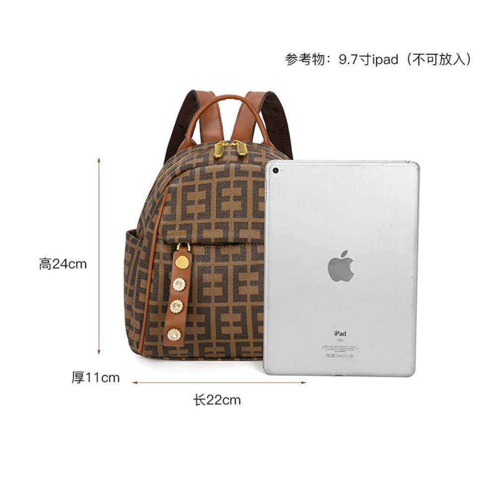 Factory Brand Designer Sells 50% Discount Women's Handbags Online Fashionable Backpack Summer New Commuting Bag Leisure Travel