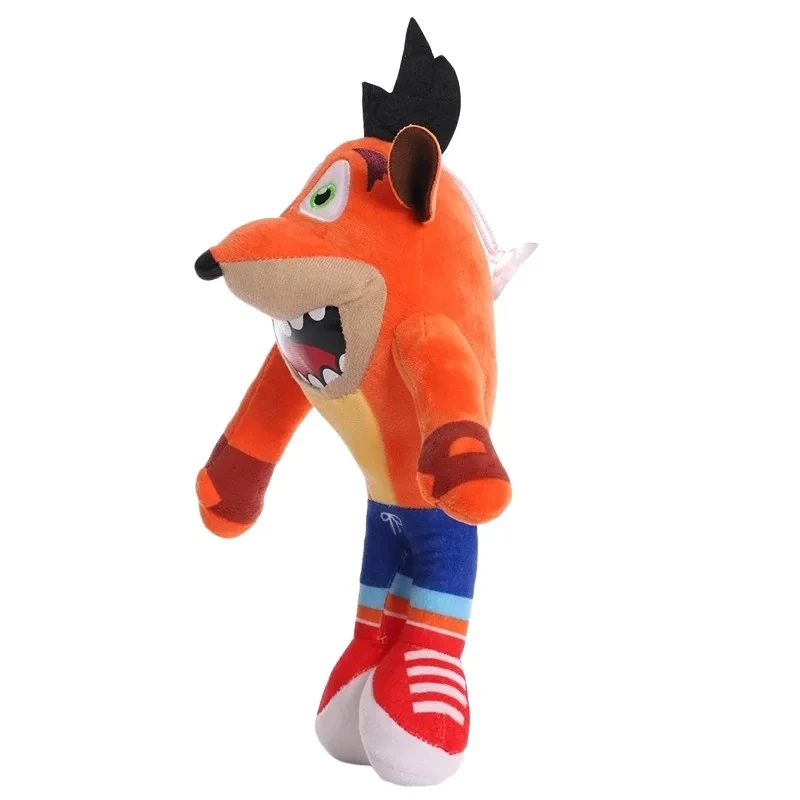 26 cm Crash Bandicoot Peluche Peluche Pazzo Trilogia Serie Anime Figure Bambole Kawaii Compleanno bambini Regali di Natale Decor