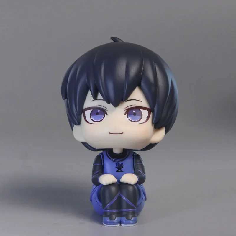 Anime Manga Isagi Yoichi Bachira Meguru figurki Anime Mini lalka pikarska figurka PVC zabawki la decorazione della casa stou na prezenty 240319