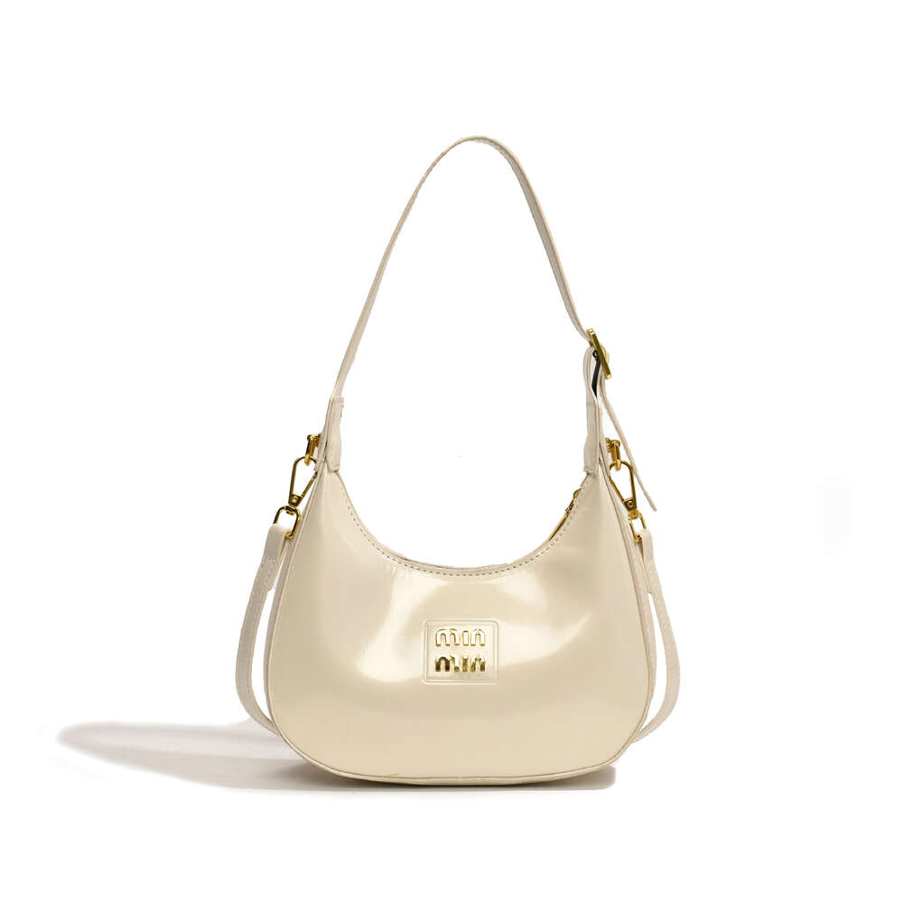 Borse di marca di moda all'ingrosso transfrontaliere Borsa a tracolla in pelle laccata le donne Crossbody ascellare pendolarismo High-end versatile lettera gnocco