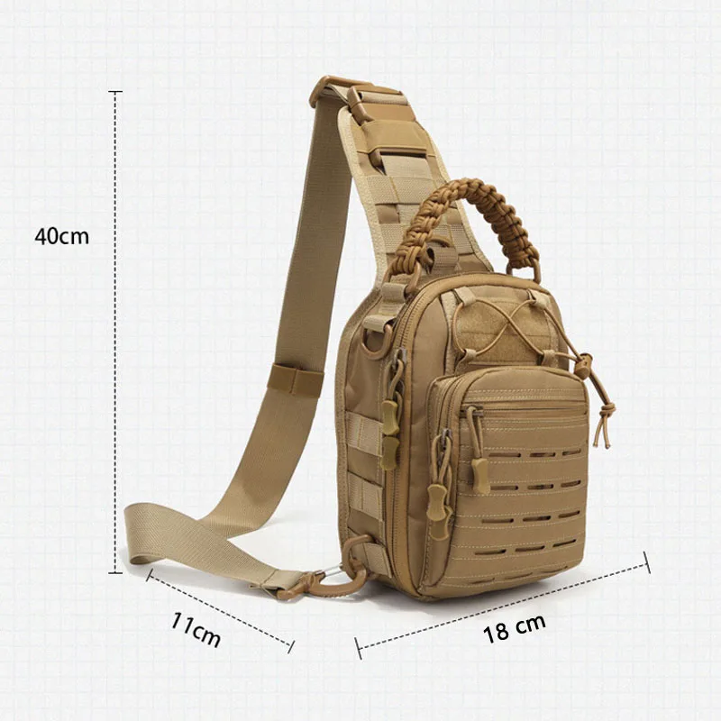 Bags Outdoor Men's Tactical Military Backpack Sling Crossbody Bag Climbing Hiking Hunting Fishing Bottle Shoulder Pack for Men