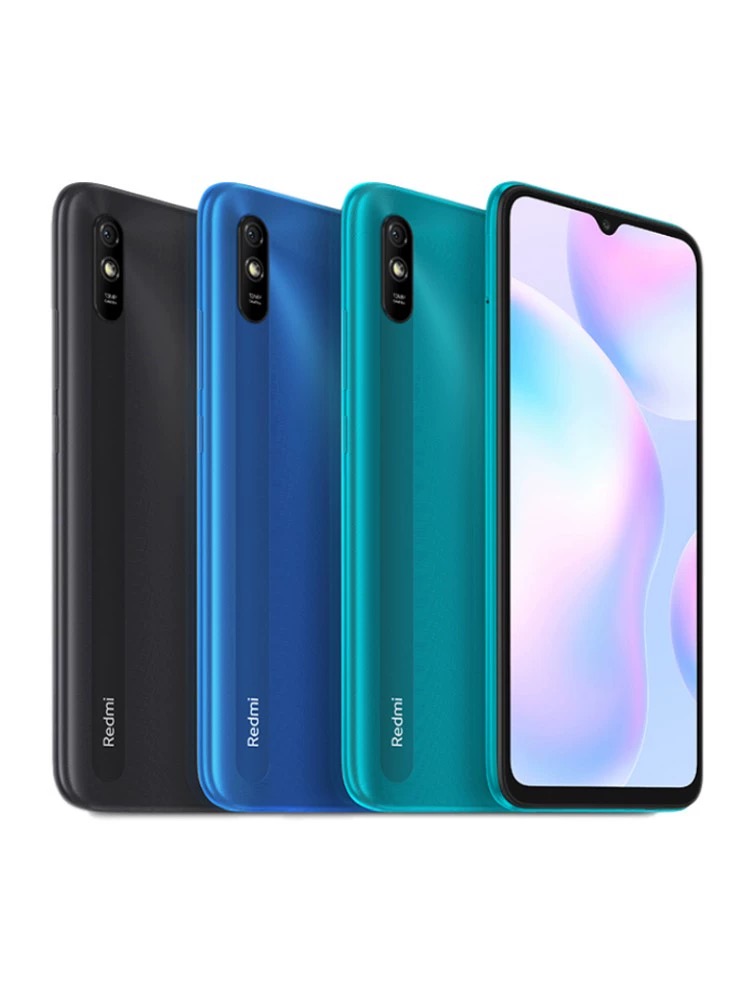 Oryginalny Xiaomi Redmi 9A 4G LTE odblokowany telefon komórkowy Smart 12 GB RAM 512GB ROM Snapdragon 5100MAH Android Pełny ekran Identyfikator odcisków palców