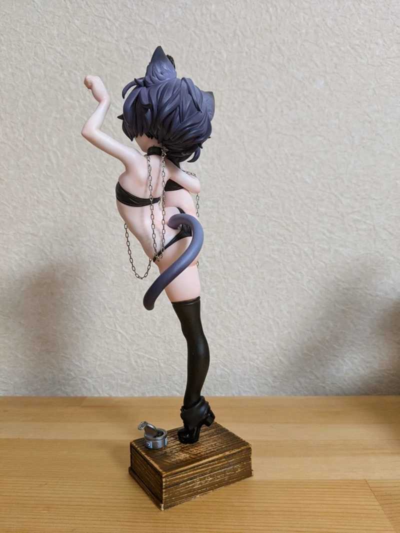 Anime Manga Set di figurine in resina garage Modello GK Cat Girl 1/7 240319