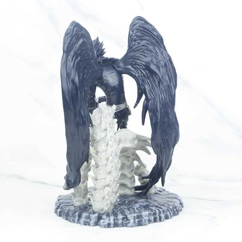 アニメマンガ19cm Yagami Light Misa L Lawliet Figurki Anime Mier Ryuk Model Komiksu Garaowego Zestawy Figurka Z PCV Zabawek Dla Dzieci Dekoracja Stou 240319