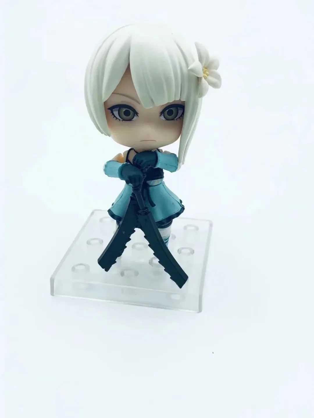 Anime Manga Figurka dowdcy réplique Kaine Kawaii Girl Mini modelka figurki Anime GK PVC zabawki dla dzieci prezenty narzdzie do dekoracji ciast 240319