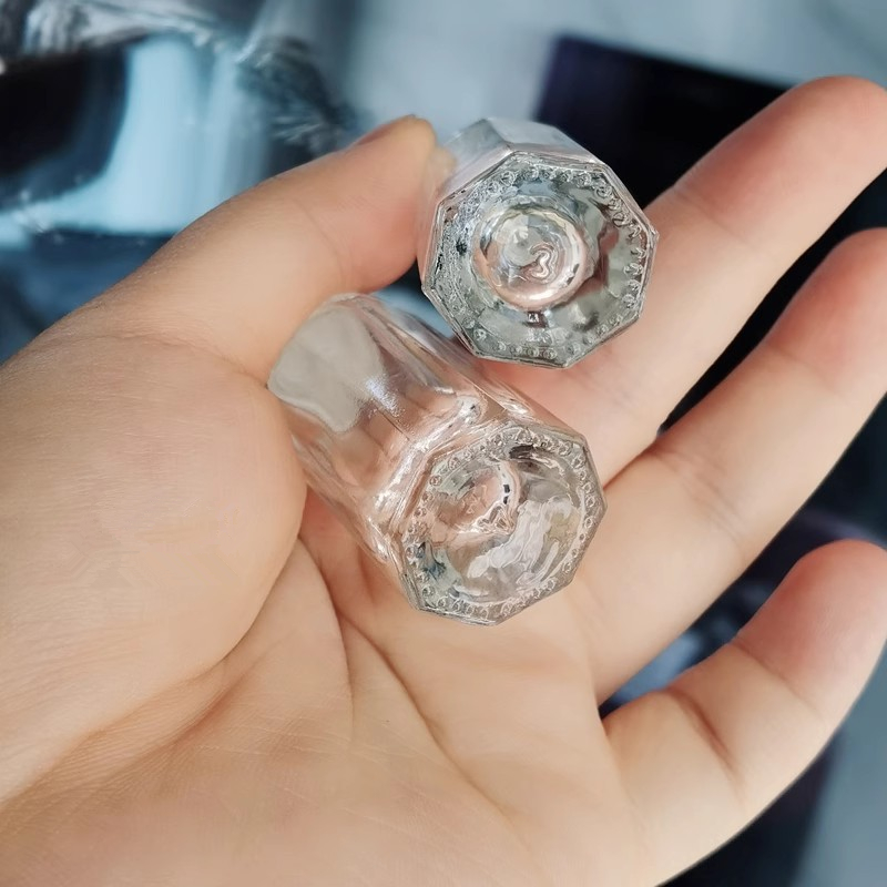 3 ml 6 ml Clear Glass Roll-On Bottle Mini Empt