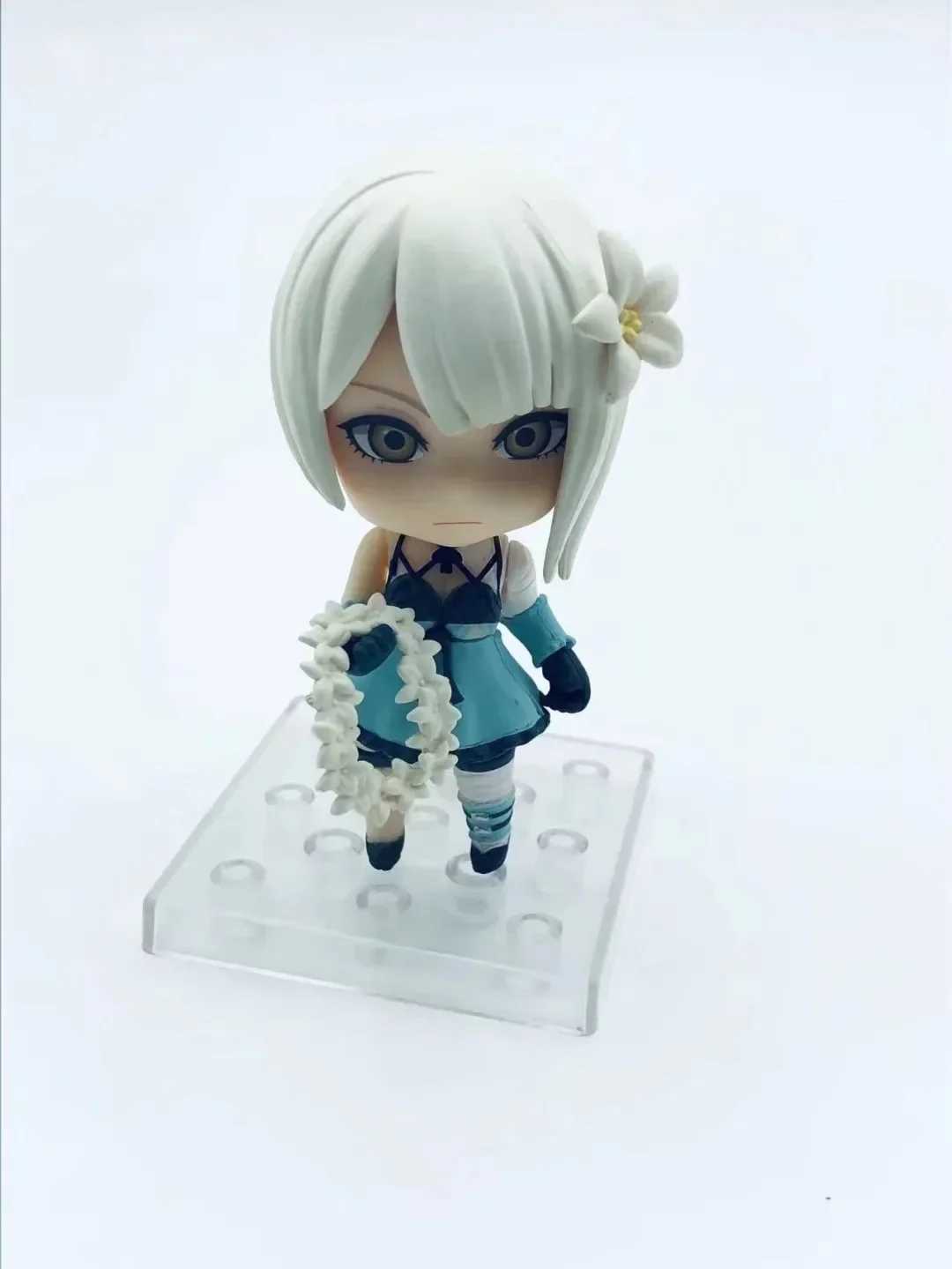 Anime Manga Figurka dowdcy réplique Kaine Kawaii Girl Mini modelka figurki Anime GK PVC zabawki dla dzieci prezenty narzdzie do dekoracji ciast 240319