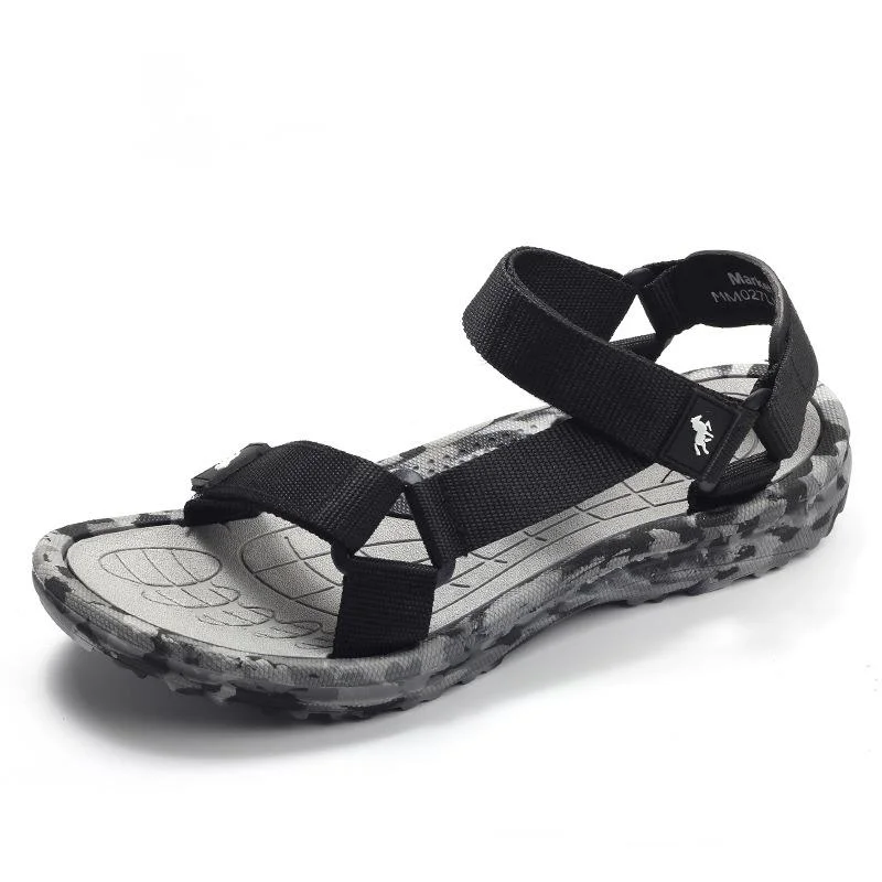 صندل صندل 2022 New Men's Beach Shoes Antiskid Soft Soiles Summer Shoes Men Sandalias Hombre