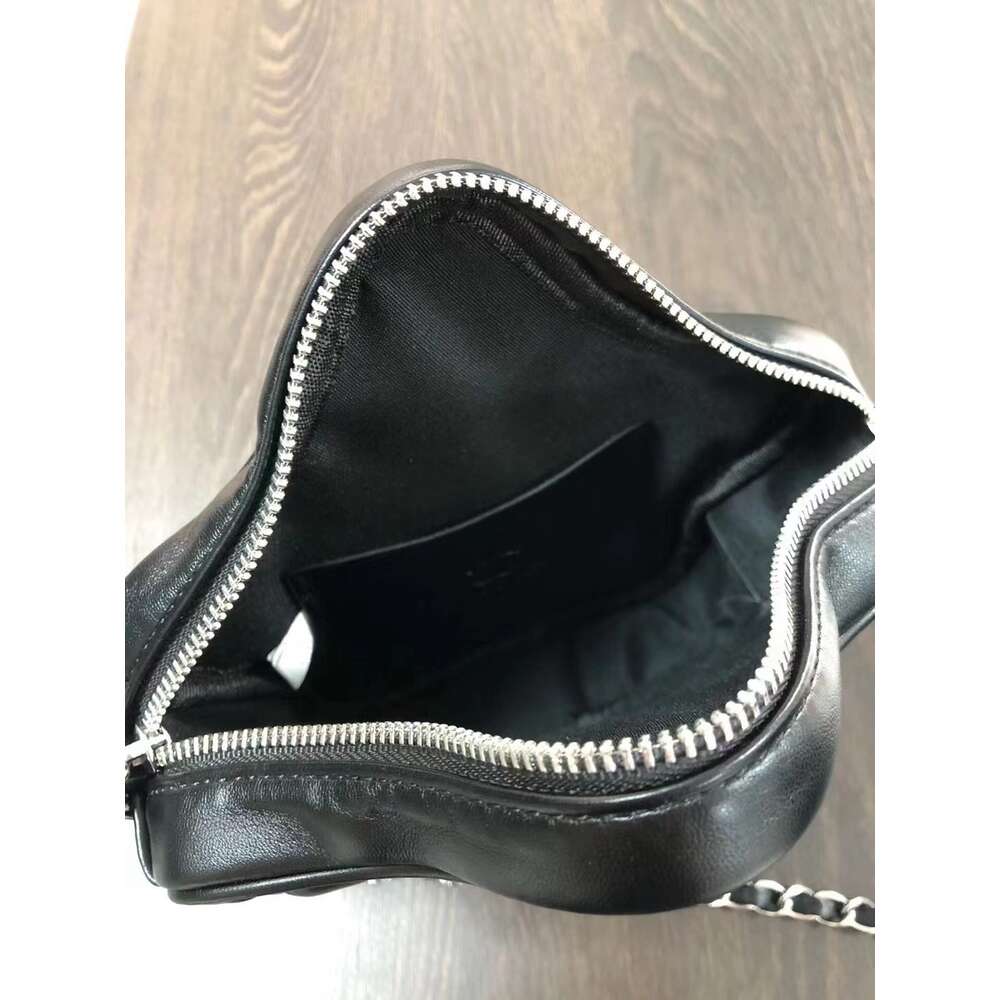 Top designer premium casual portátil bolsa de ombro único para as mulheres novo crossbody diamante grade corrente pequena bolsa de cabelo reto