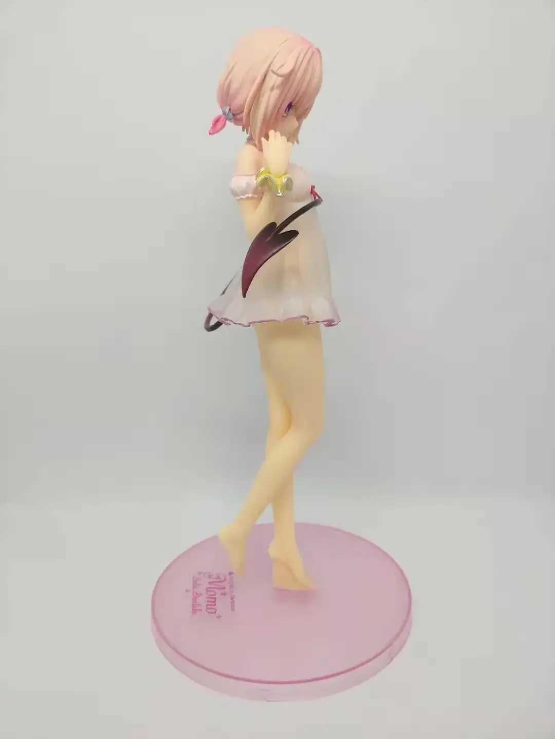 Anime Manga Lala Satalin Deviluke figurines Anime Momo sexy pajamas beautiful girl Model dolls garage sets PVC toys for kids gifts car decoration 240319