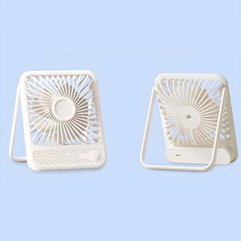 Electric Fans Strong USB-C Wired Wind Powered Mini USB Fan With 180 Foldable Deflection And Adjustable Speed 3 240319