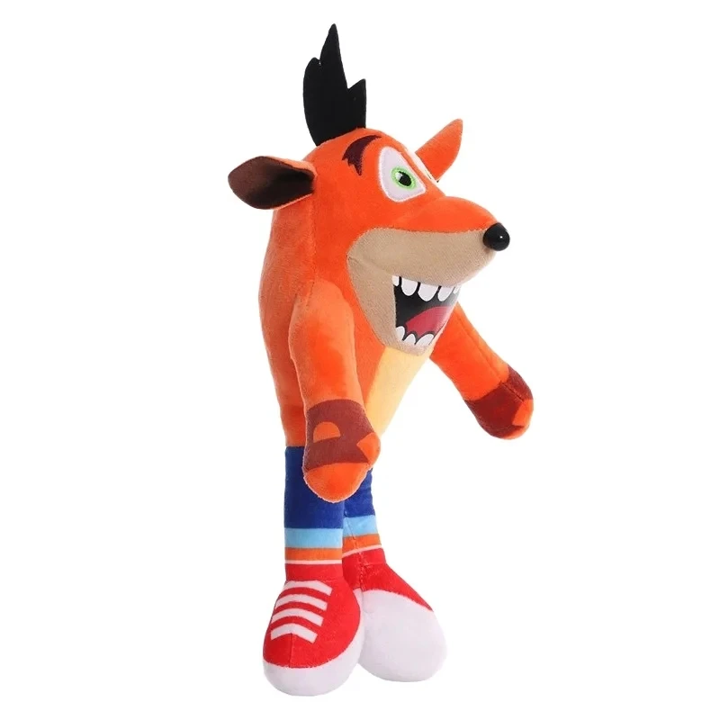 26 cm Crash Bandicoot Peluche Peluche Pazzo Trilogia Serie Anime Figure Bambole Kawaii Compleanno bambini Regali di Natale Decor