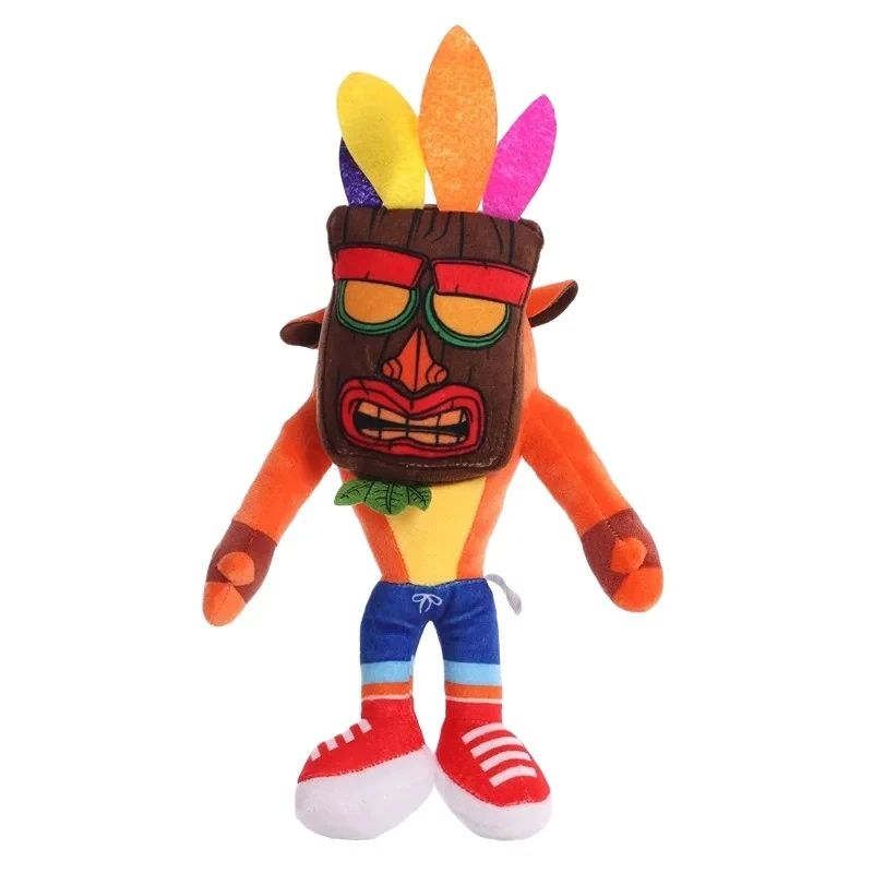 26 cm Crash Bandicoot Peluche Peluche Pazzo Trilogia Serie Anime Figure Bambole Kawaii Compleanno bambini Regali di Natale Decor