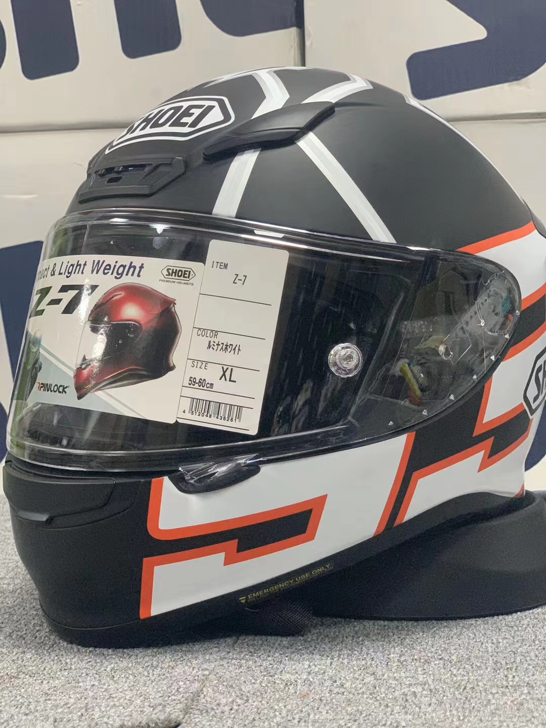 Volledige Gezicht shoei Z7 Marquez zwart ant tc-5 Motorhelm anti-fog vizier Man Rijden Auto motocross racing motorhelm