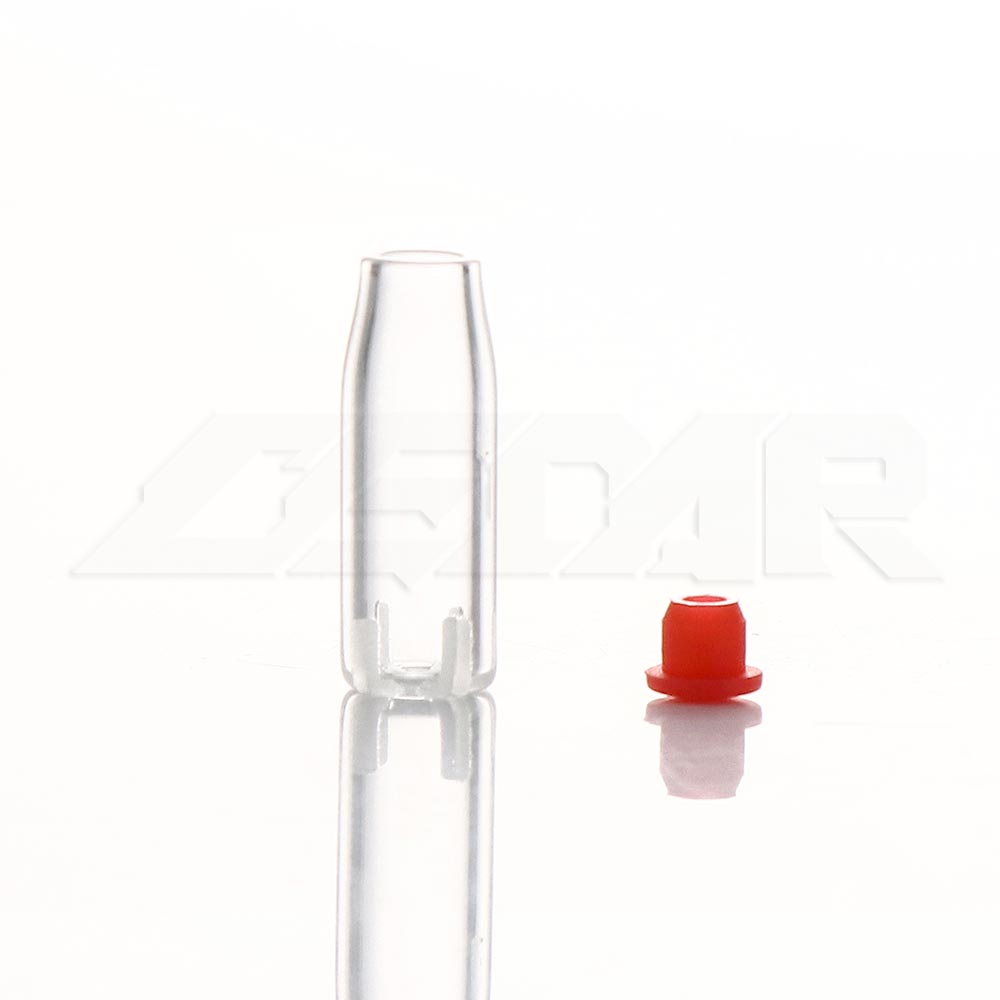 Mini Transparant Glas Sigaret Pijpen Glas Filter Tips Sigarettenhouder Glas Filter Voor Tabak Droge Kruid Vloei